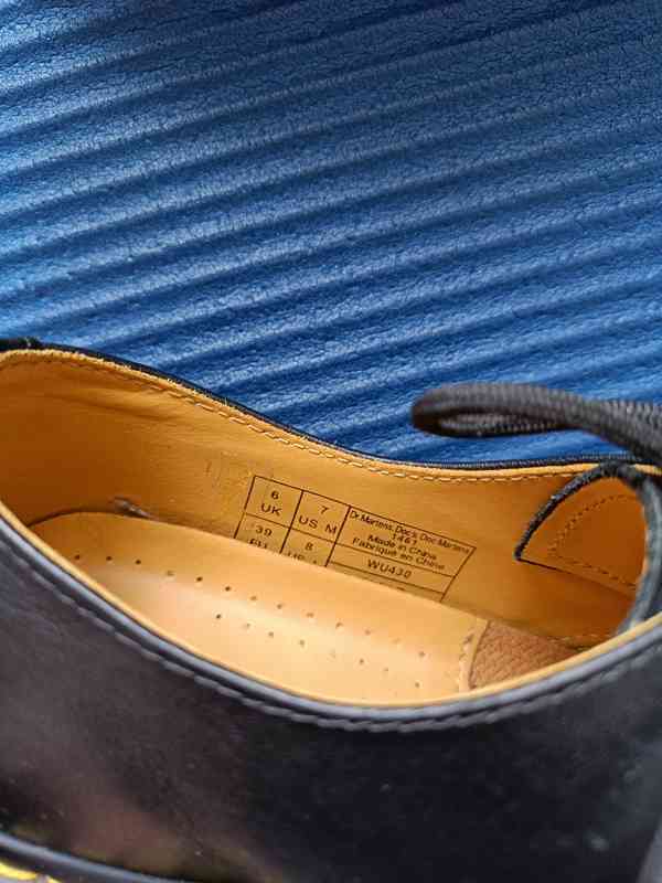 Dr. Martens kožené černé boty vel. 39 - foto 3