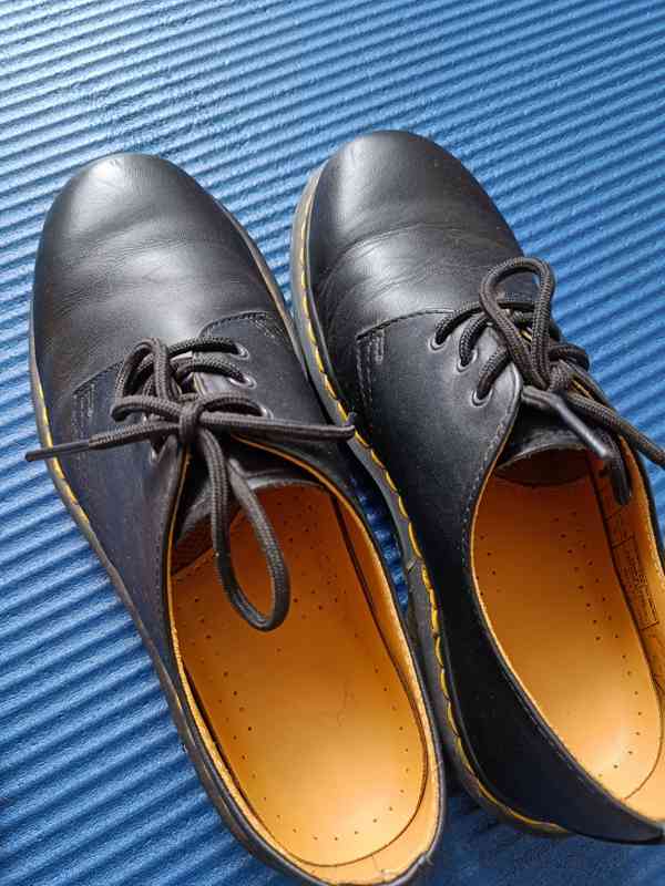 Dr. Martens kožené černé boty vel. 39 - foto 2