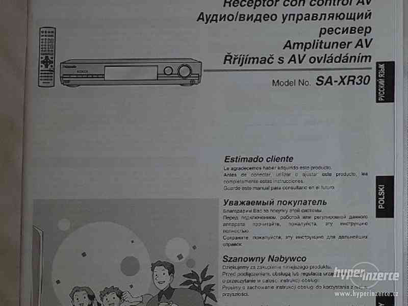 Receiver Panasonic SA-XR30 - foto 4