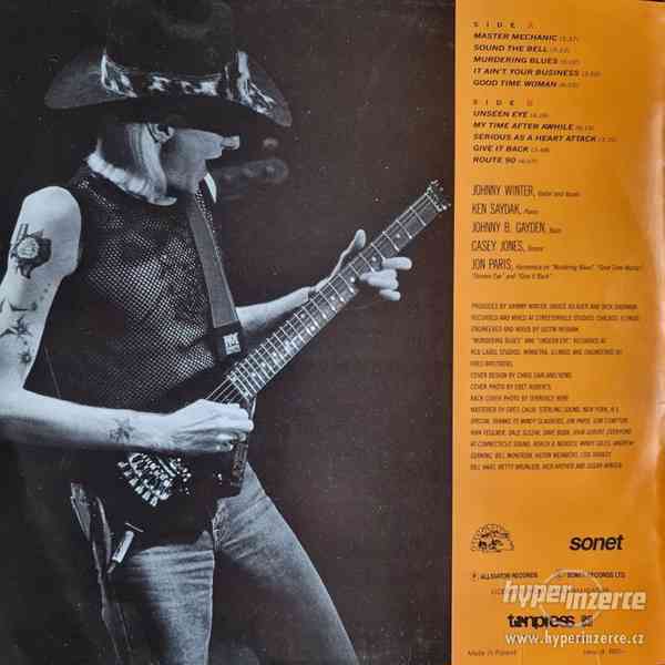 LP - JOHNNY WINTER / Serious Business - foto 2