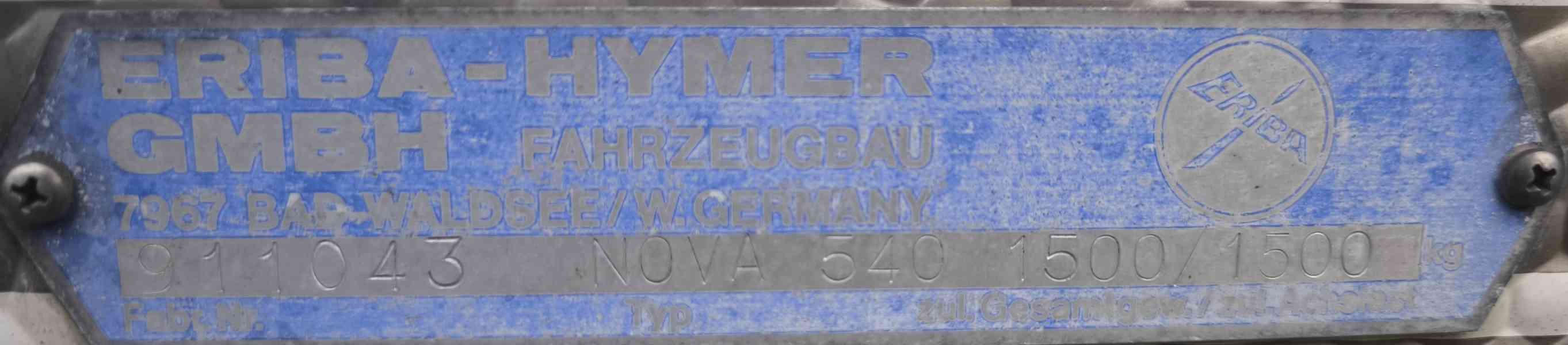 Pěkný karavan Eriba vhodný k přihlášení. Dovoz možný. - foto 17