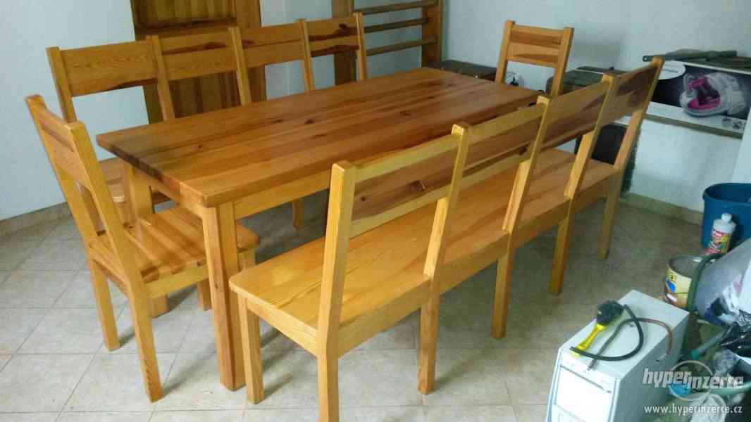 Prodej - stůl a lavice - foto 1