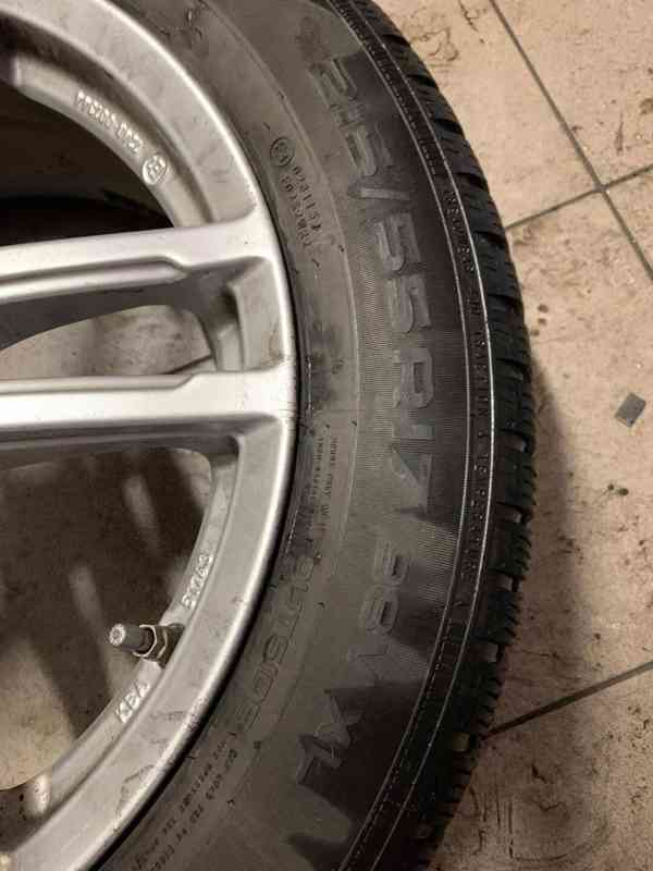 Obutá Alu kola zimní pneu vč. ventilků 17' - foto 5