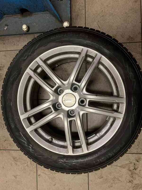 Obutá Alu kola zimní pneu vč. ventilků 17' - foto 7