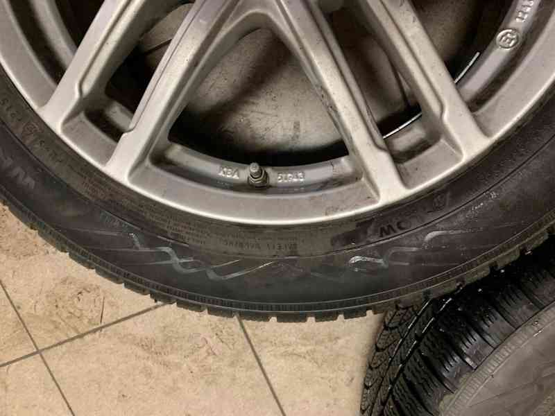 Obutá Alu kola zimní pneu vč. ventilků 17' - foto 4