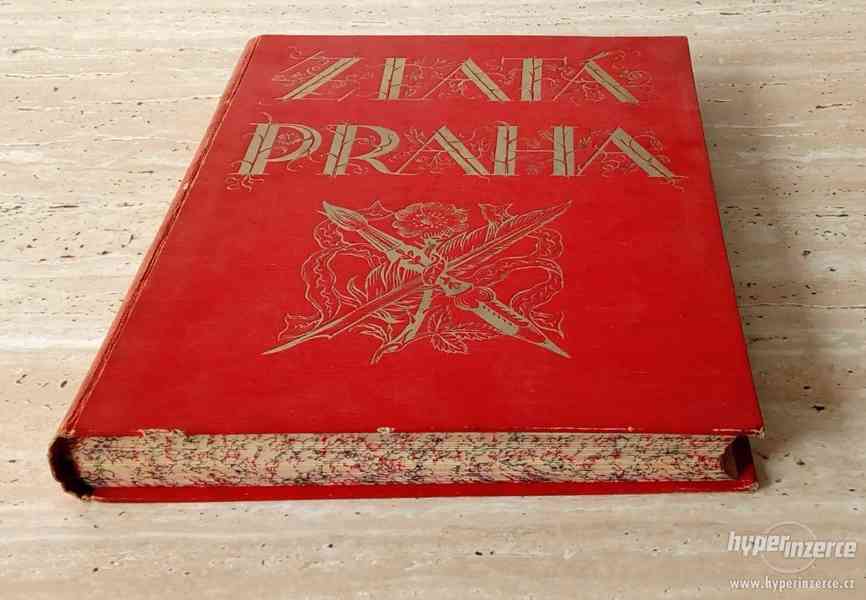 Kompletní svázaný ročník 1928 časopisu Zlatá Praha - foto 3