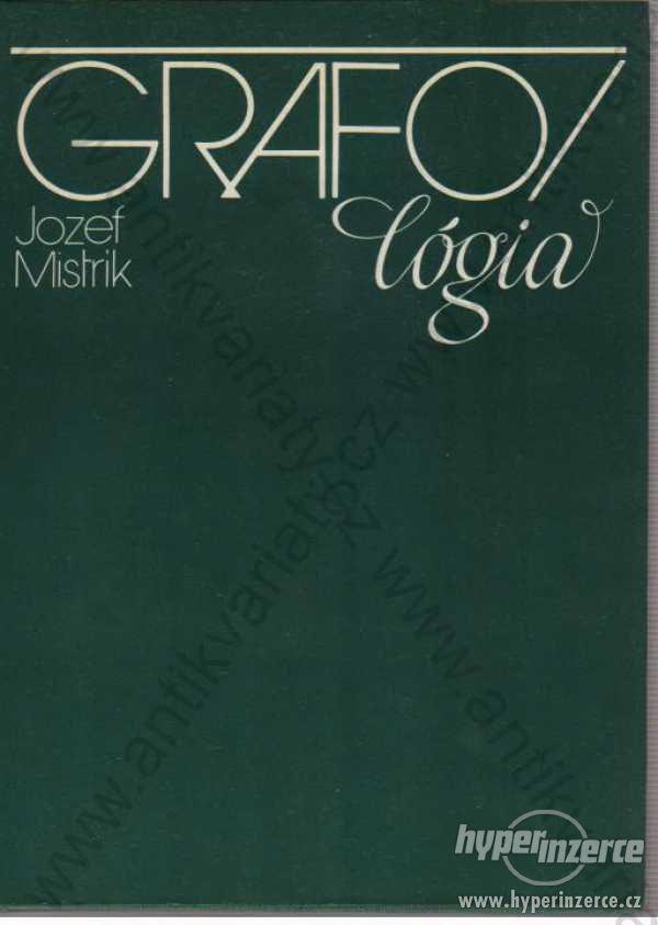 Grafológia Jozef Mistrik Obzor, Bratislava 1985 - foto 1