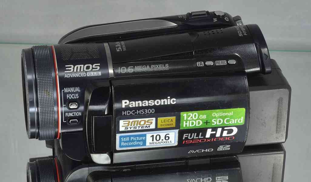 videokamera Panasonic HDC-HS300 120GB HDD*Full HDV - foto 5