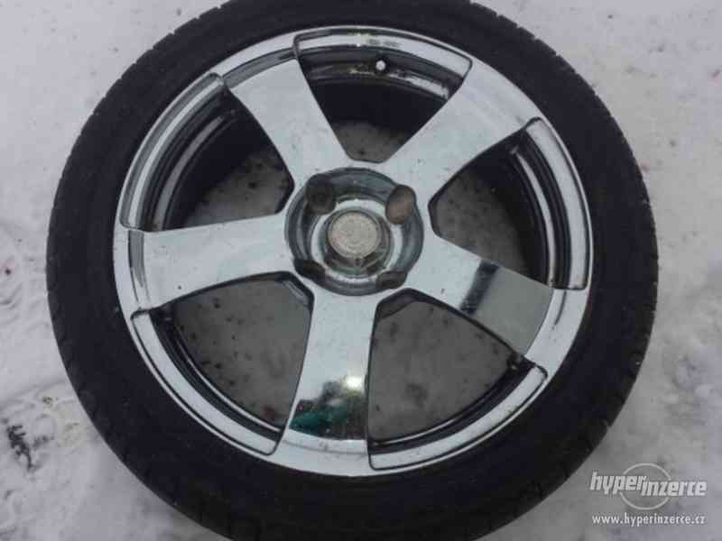 alu kola 4X114,3 R17 s pneu - foto 1