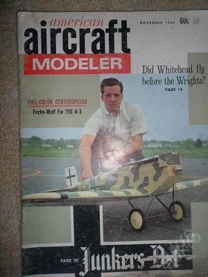 RC Modeler magazine - 1968,1969, American Aircraft modeler 1 - foto 2