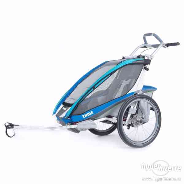 Thule chariot CX1 vozík + inline set - cyklo set - foto 2