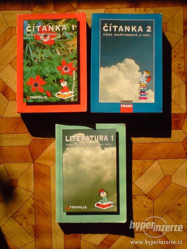 Prodám čítanku 1 a 2 a Literaturu 1 (Věra Martinková a kol.) - foto 1
