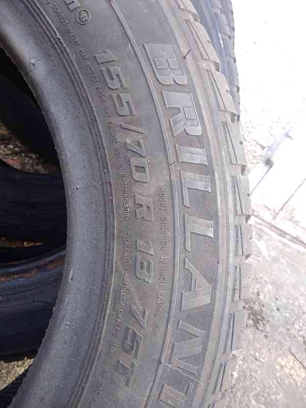 155/70 R13 letní pneu - bazar - Hyperinzerce.cz