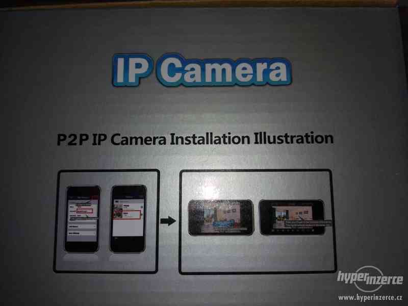 HD Wi-Fi IP kamera s rozlišením HD 720P a dvěma servo-motory - foto 7