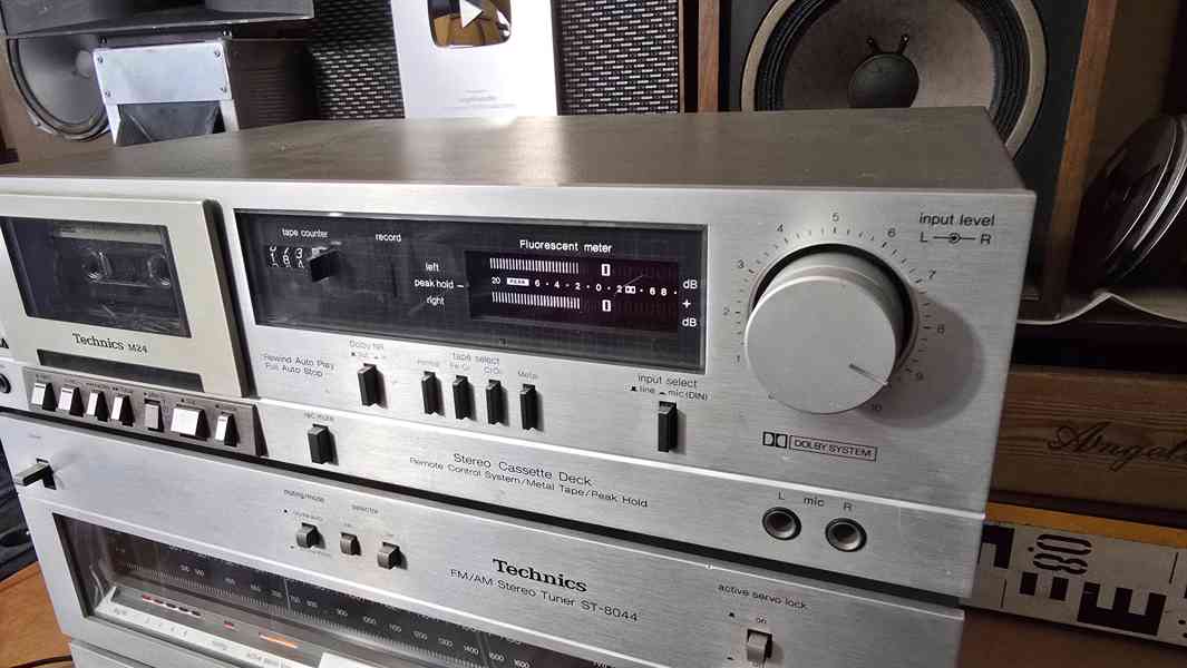 TECHNICS HiFi Set zesilovač, tuner, magnetofon - foto 2