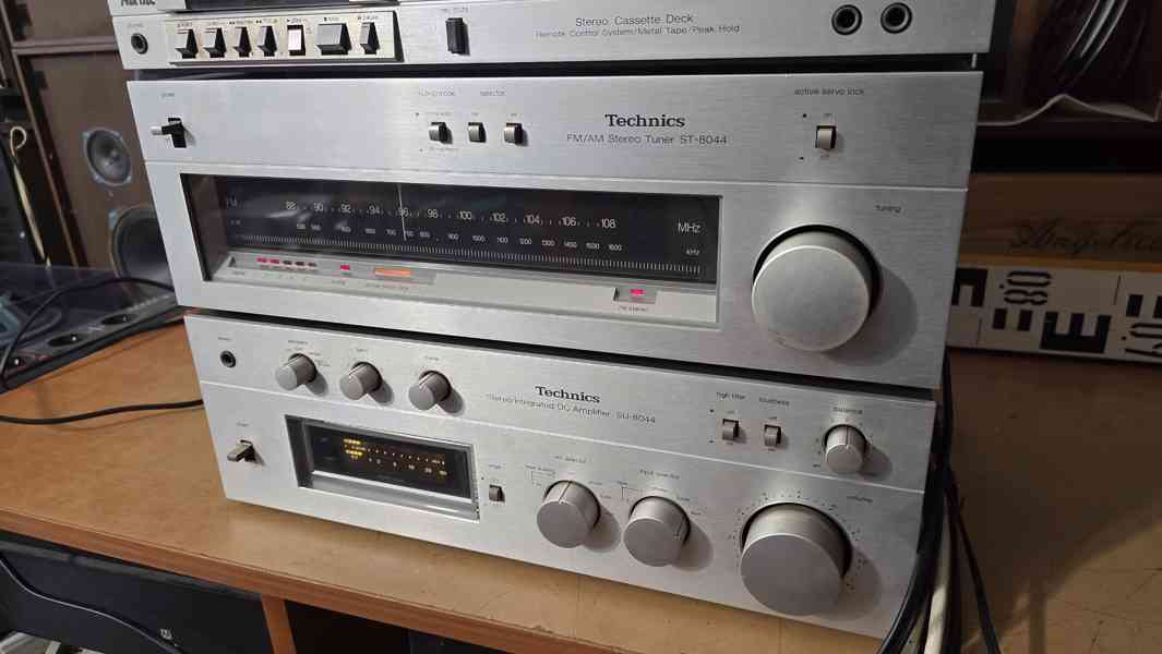 TECHNICS HiFi Set zesilovač, tuner, magnetofon - foto 4