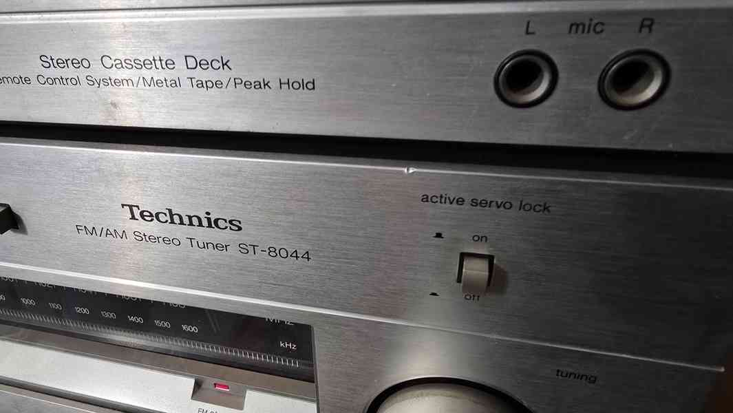 TECHNICS HiFi Set zesilovač, tuner, magnetofon - foto 3