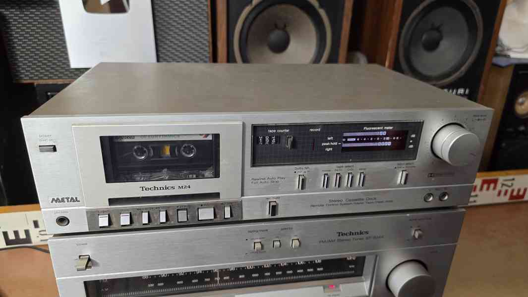 TECHNICS HiFi Set zesilovač, tuner, magnetofon - foto 8
