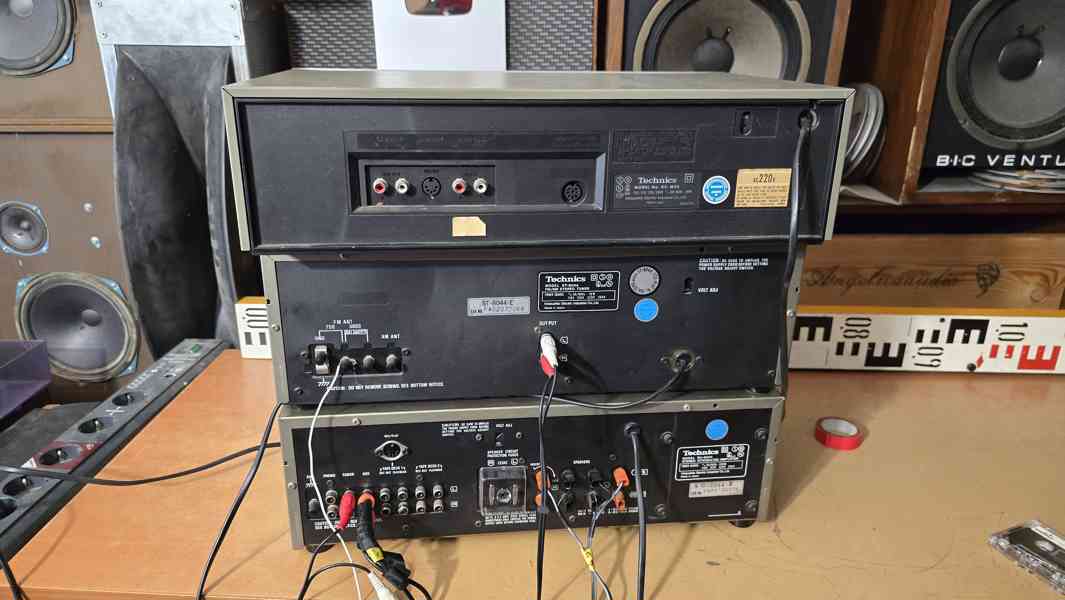 TECHNICS HiFi Set zesilovač, tuner, magnetofon - foto 10