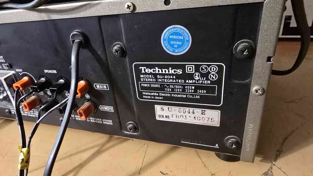 TECHNICS HiFi Set zesilovač, tuner, magnetofon - foto 12