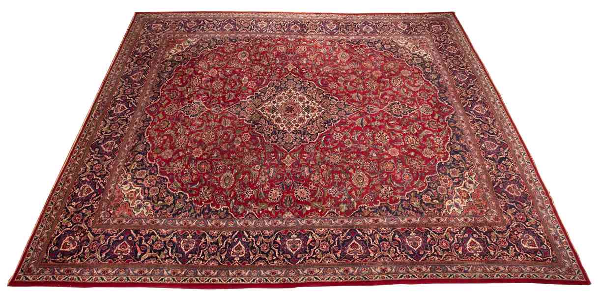 Velký perský koberec Kashan Signovaný 435 X 327 cm - foto 2
