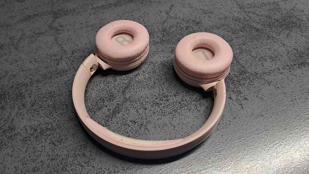 Bluetooth sluchátka JBL TUNE 500BT - růžová - foto 3