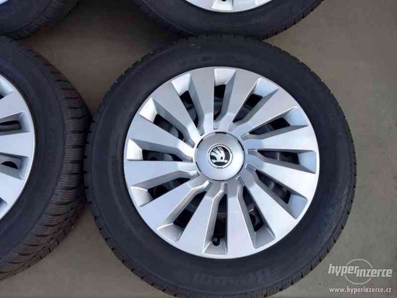 205/55R16 zimní pneu 6x16 5x112 ET48 octavia III 9mm - foto 14