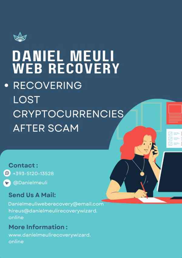 RECOVER LOST MONEY SECURELY BY CONTACTING DANIEL MEULI WEB R - foto 1