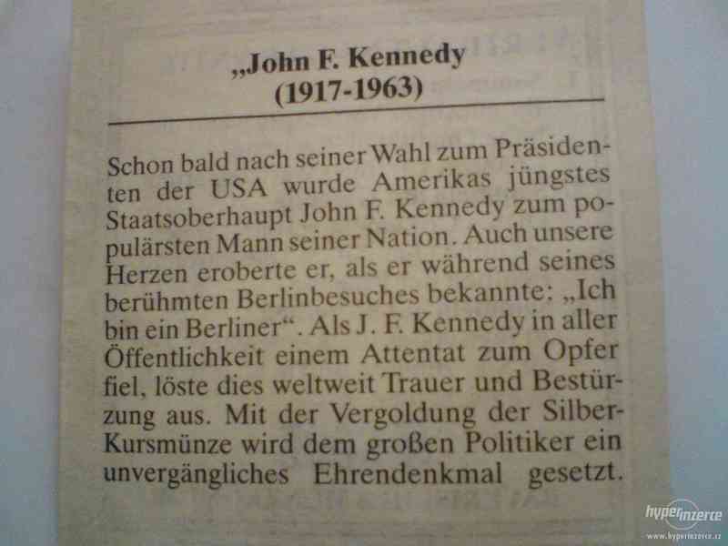 Minci, rok (1965 - 1970) John F. Kennedy - foto 6