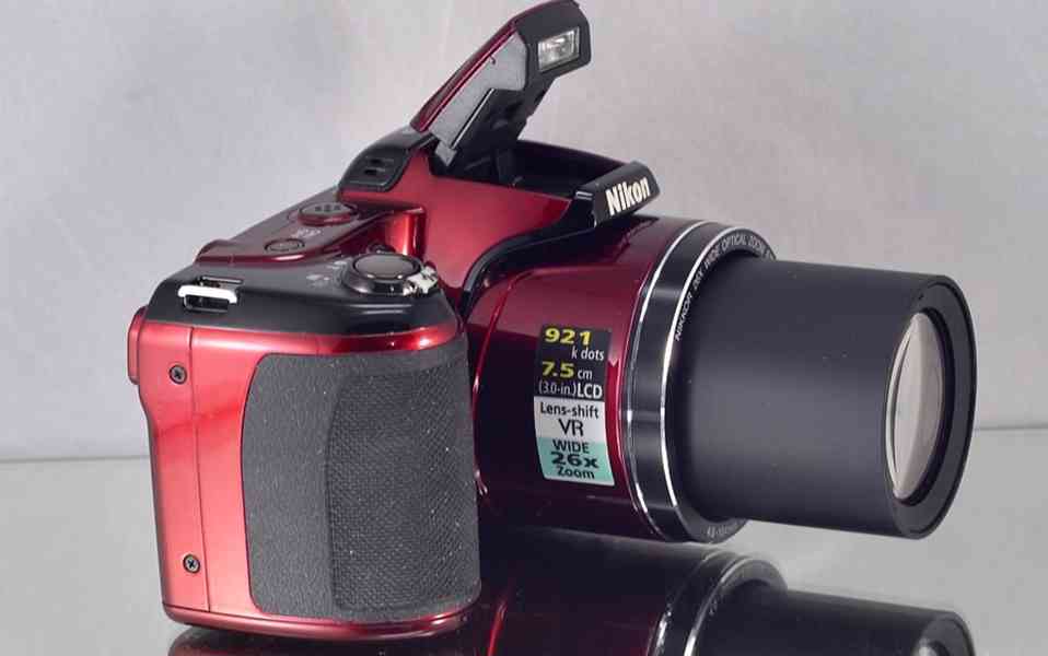 Nikon CoolPix L810 16,1 MPix*26x O.ZOOM*HDV*brašna - foto 6