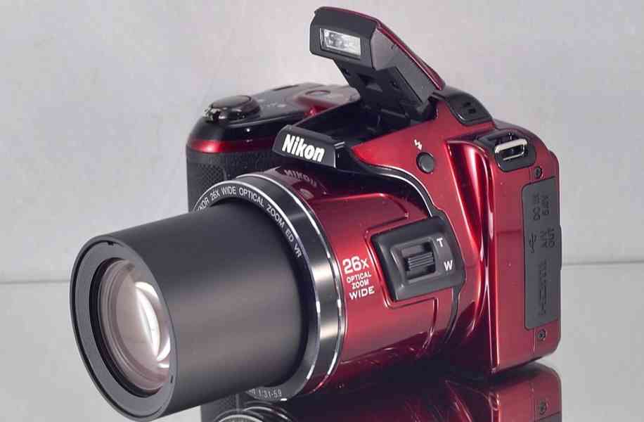 Nikon CoolPix L810 16,1 MPix*26x O.ZOOM*HDV*brašna - foto 5