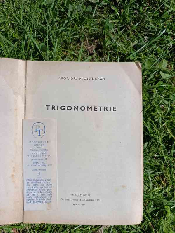 Trigonometrie A. Urban 1960 - foto 2