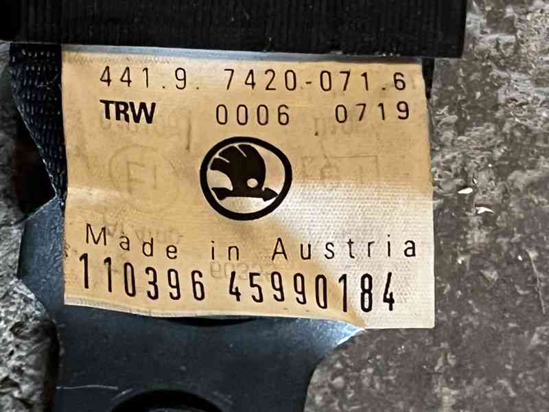 Pásy na ŠKODA FELICIA - pyropásy - foto 4