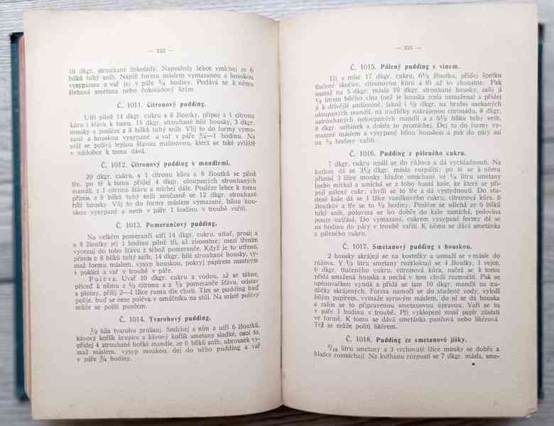 Starožitná Kuchařská kniha, spolek Domácnost, rok 1910 - foto 9