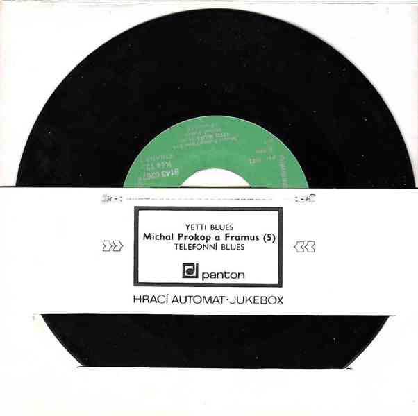 Michal Prokop ‎– Yetti Blues / Telefonní Blues (SP) - foto 3