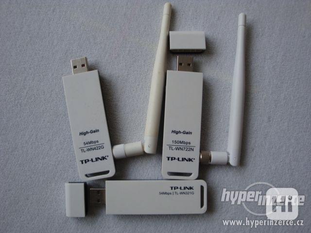 100 Kč Wifi router USB TP link tl-wn422g. - foto 1