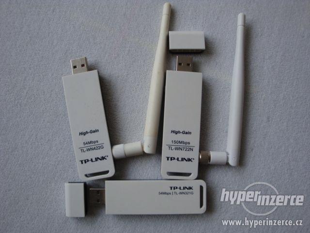 100 Kč Wifi router USB TP link tl-wn422g. - foto 1