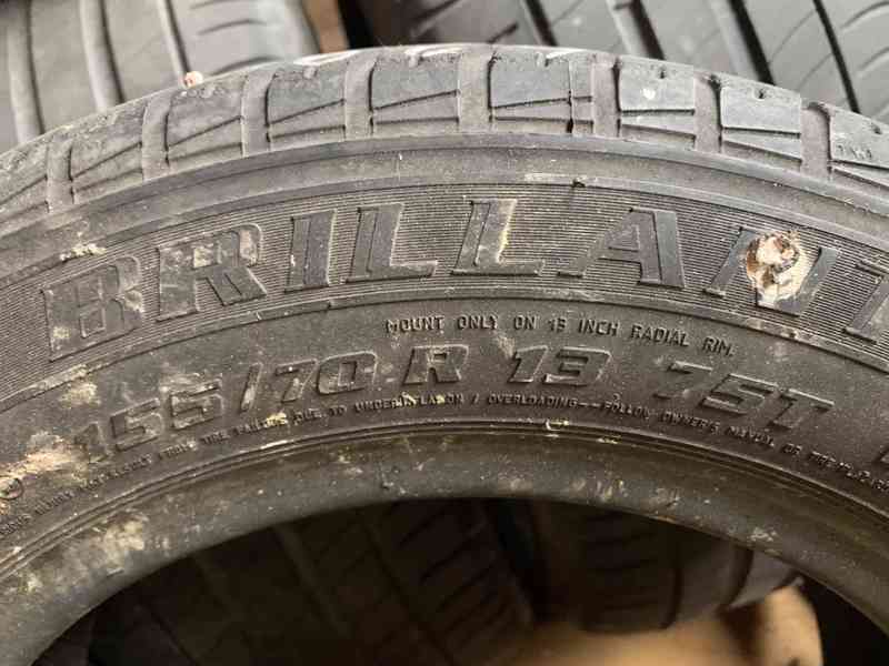 Prodám jednu letní pneu Barum 155/70/13 - foto 2