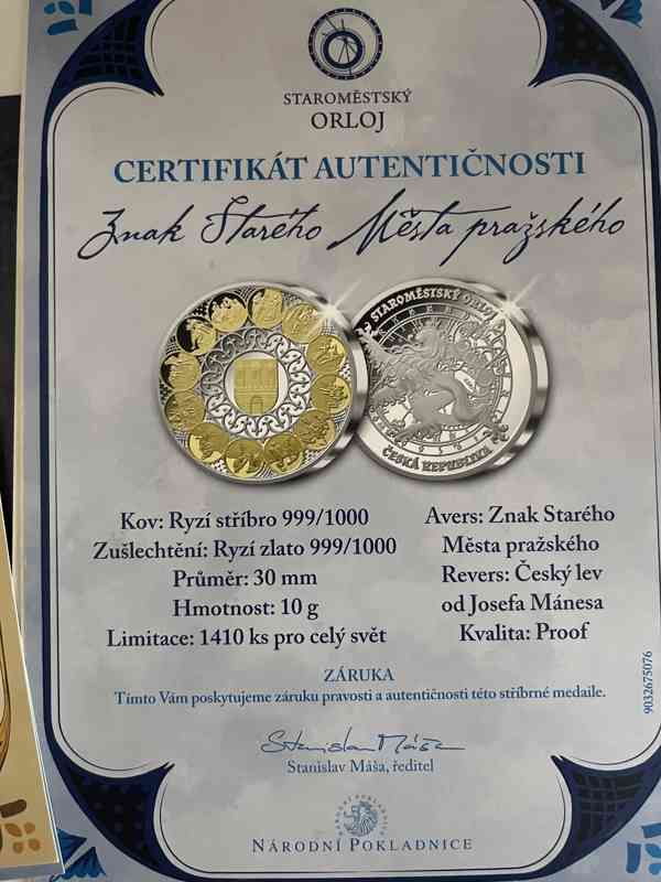 Staroměstský orloj. Medaile - foto 4