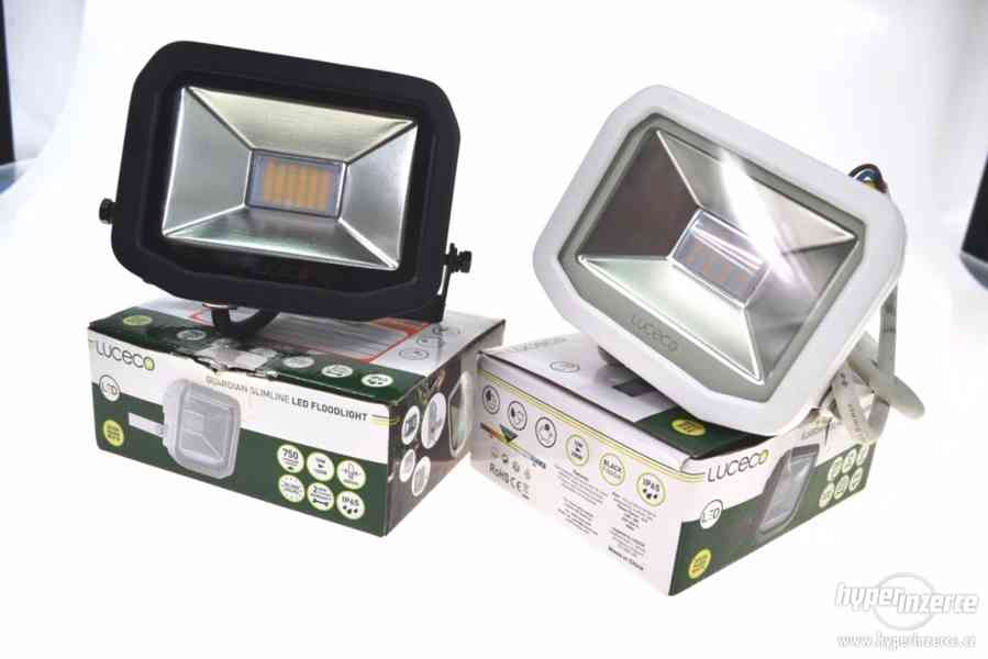 4x Slimline LED Floodlight, Luceco Guardian LFSP12B130-02 - foto 1