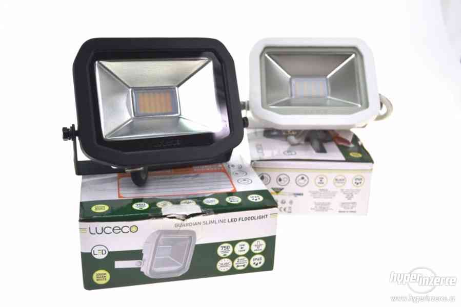 4x Slimline LED Floodlight, Luceco Guardian LFSP12B130-02 - foto 5