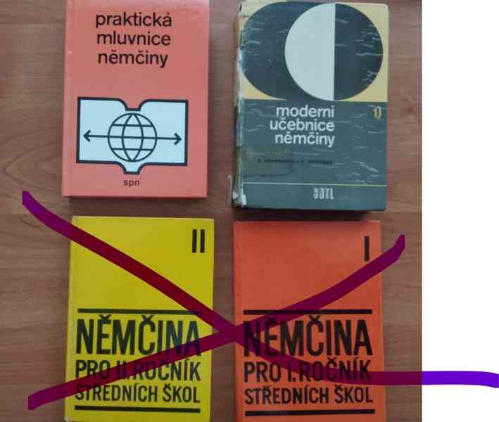 Dvoudílné slovníky česko-německé a další knihy pro němčináře - foto 18