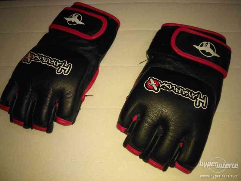 Kožené rukavice Hayabusa MMA - foto 1