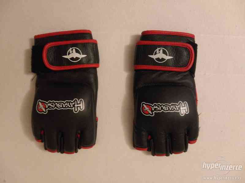 Kožené rukavice Hayabusa MMA - foto 2