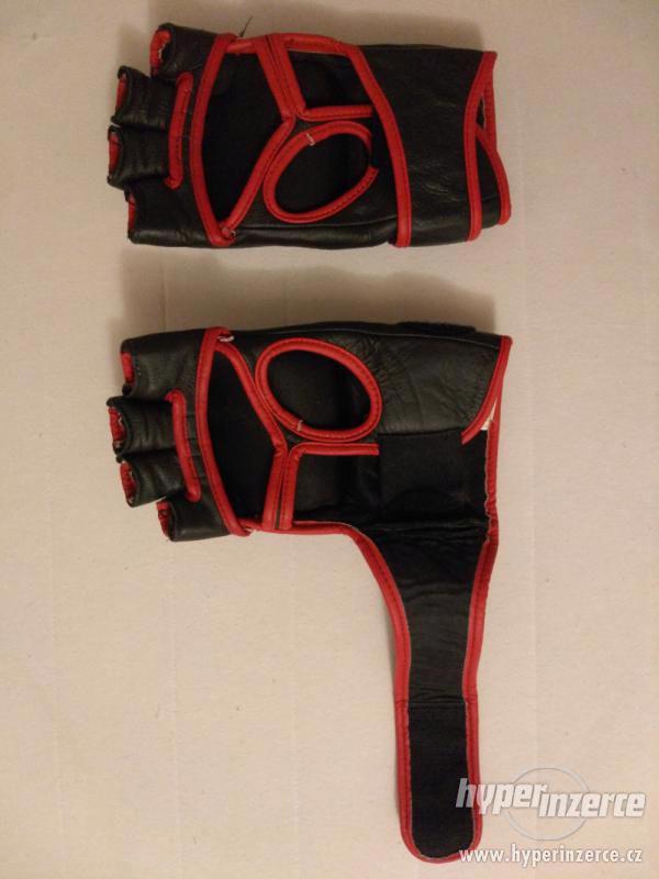 Kožené rukavice Hayabusa MMA - foto 3
