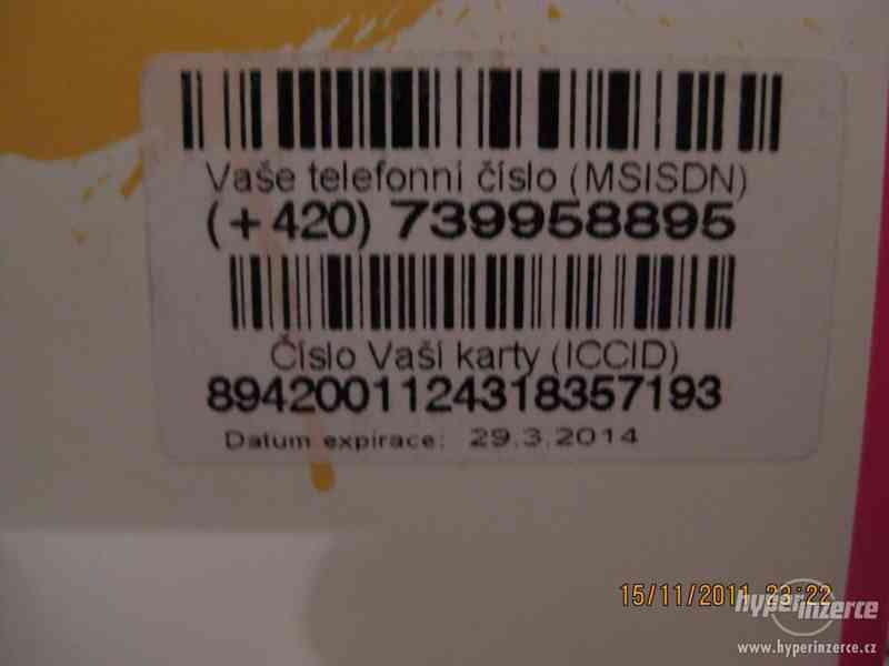 SIM karta T-mobile s bonusem 300,-Kč - foto 1