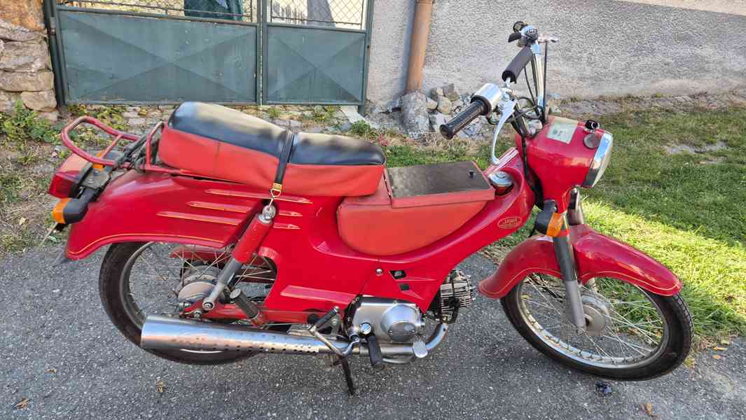 Prodám motocykl Jawa New Pionýr, červená - foto 5