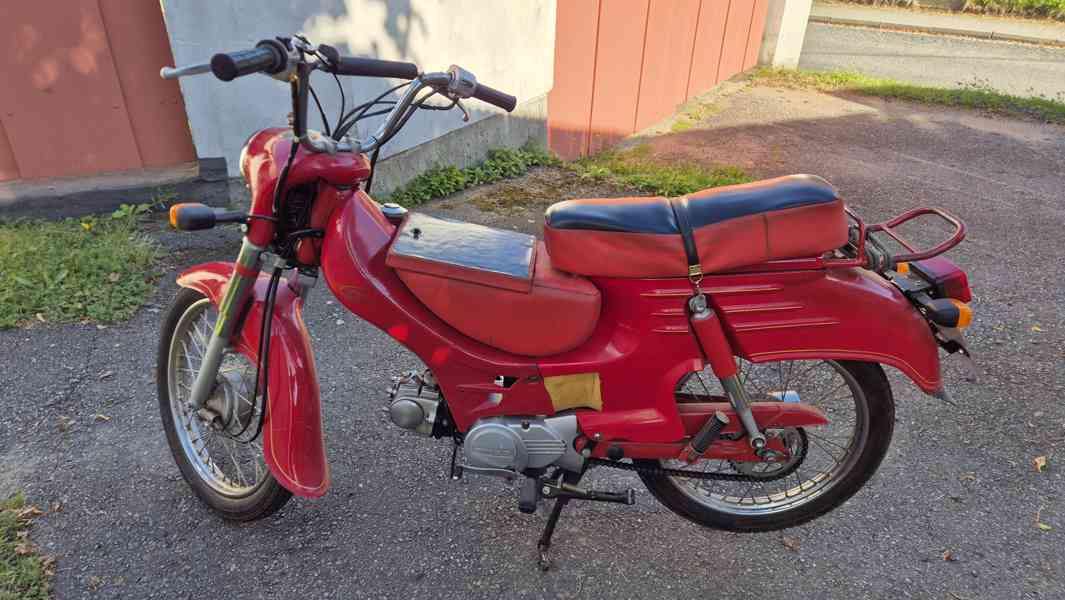 Prodám motocykl Jawa New Pionýr, červená - foto 2