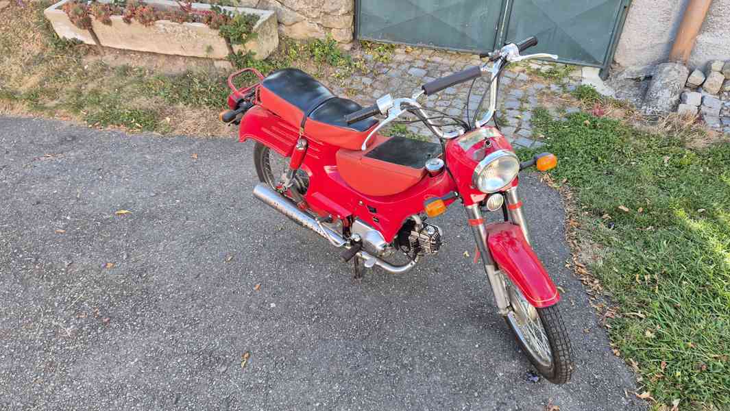 Prodám motocykl Jawa New Pionýr, červená - foto 6