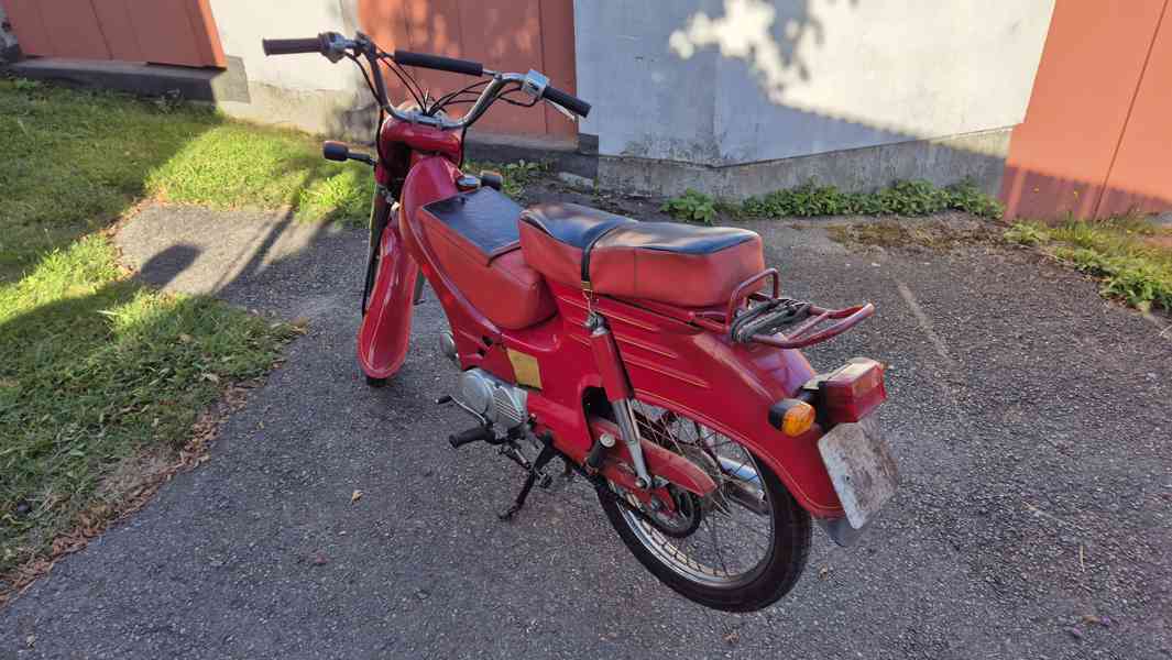 Prodám motocykl Jawa New Pionýr, červená - foto 3